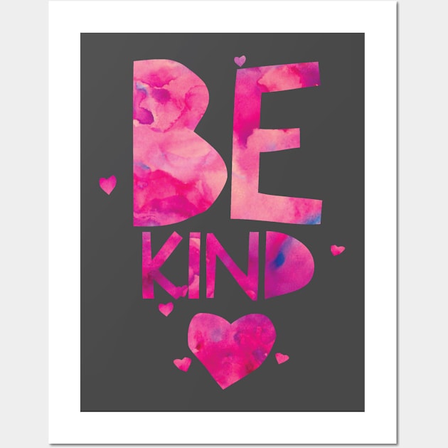 Be Kind, Good Vibes Only Wall Art by twizzler3b